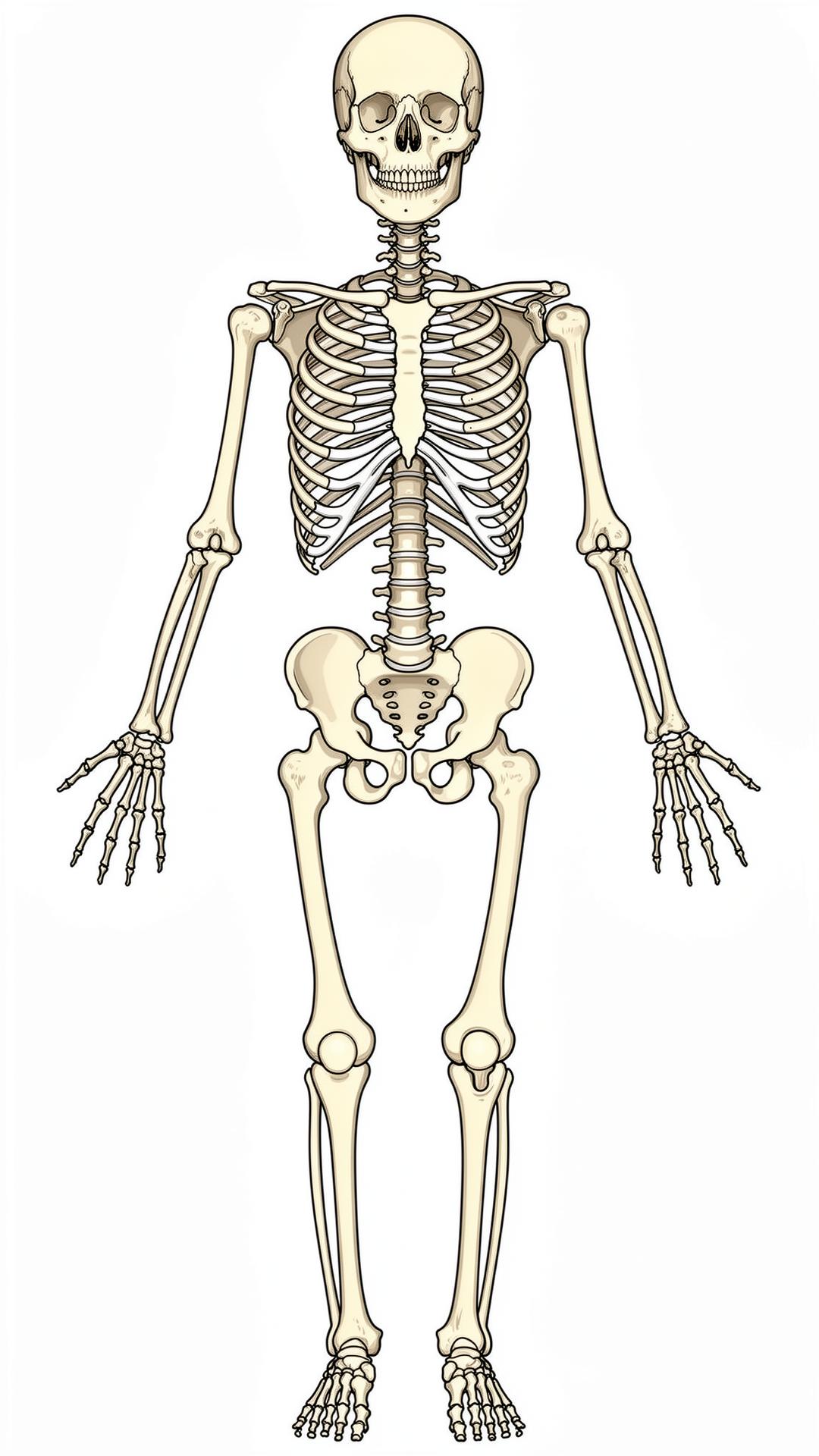 Full skeleton